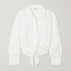 NWT Reformation Anzio Linen Top